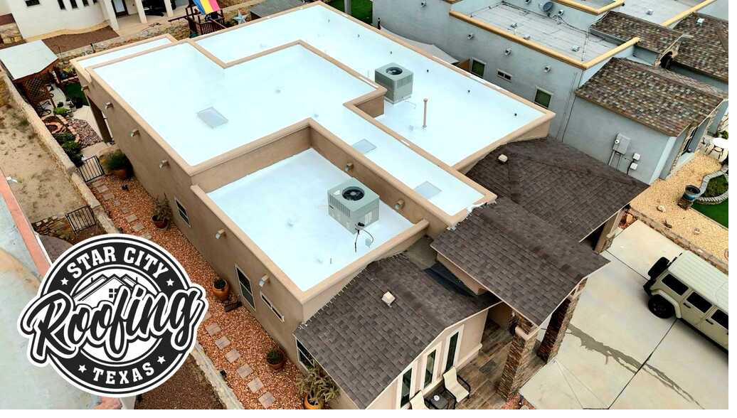 After roof repair El Paso
