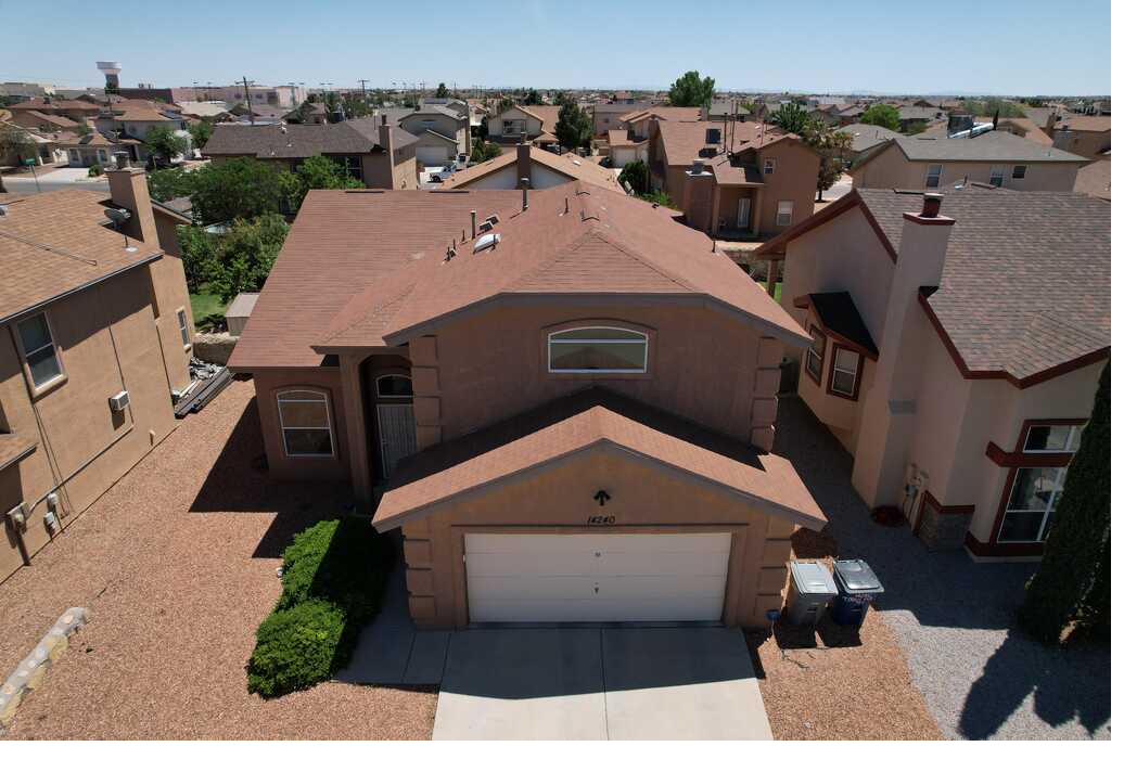 Before storm damage roof repair El Paso