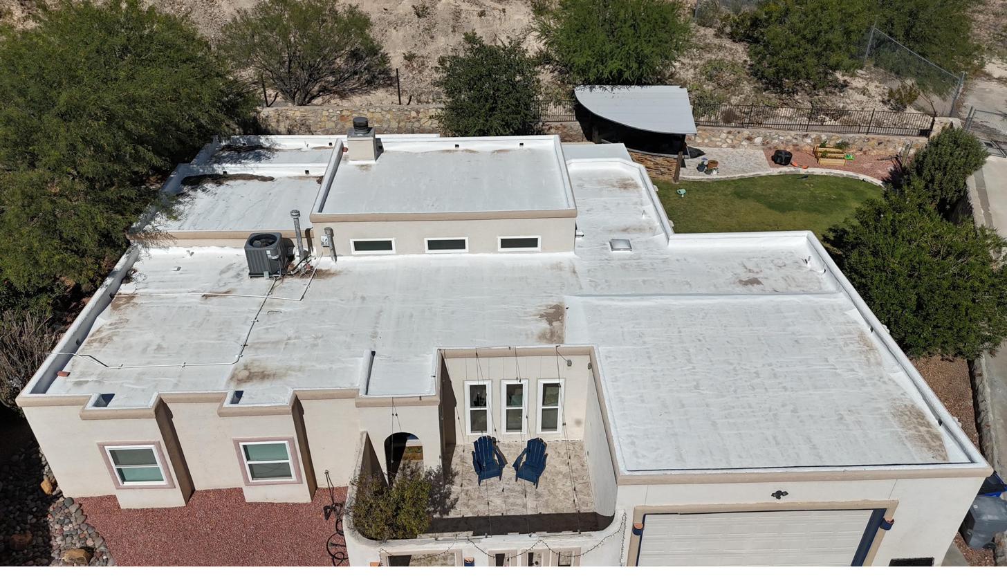 Before roof repair Horizon City