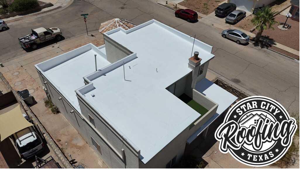 Flat roof coating El Paso TX