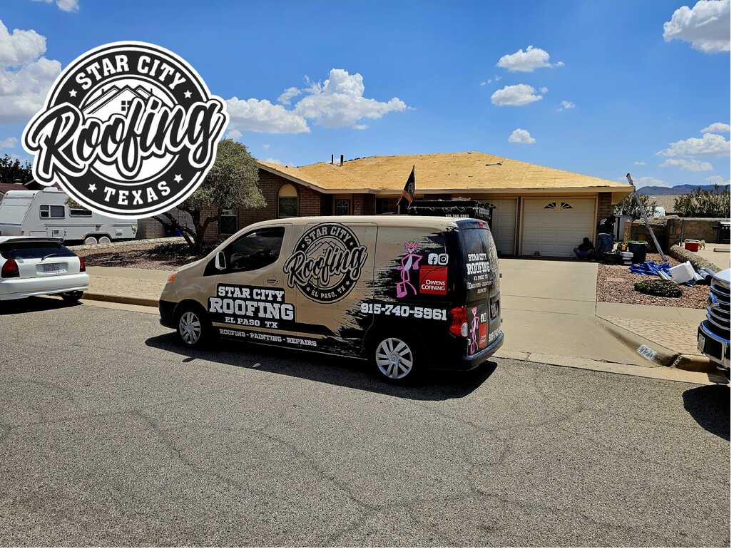 Completed roof installation El Paso